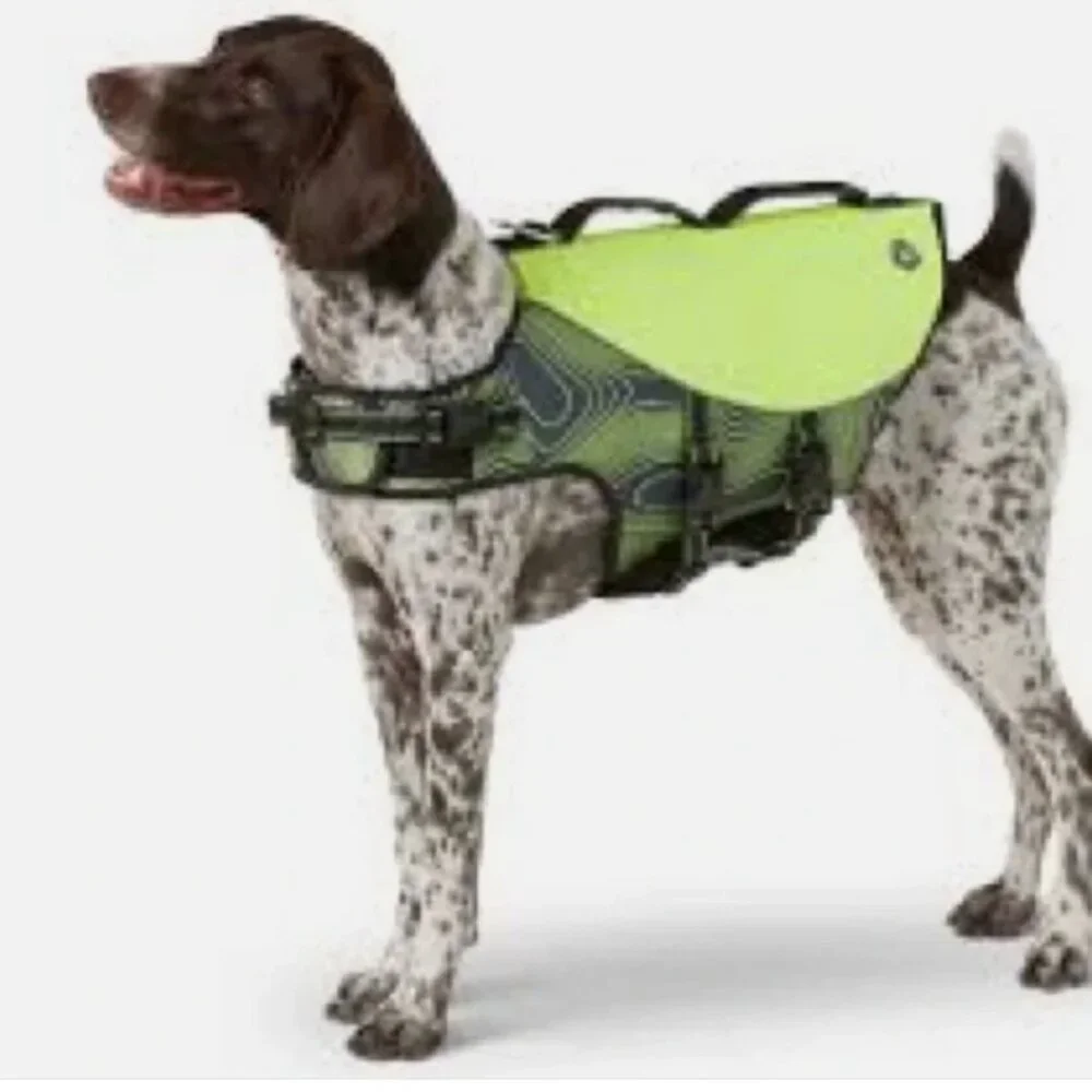 NWT Arcadia Trail® High Visibility FLOTATION AID YELLOW BLACK SZ XS - Picture 2 of 3